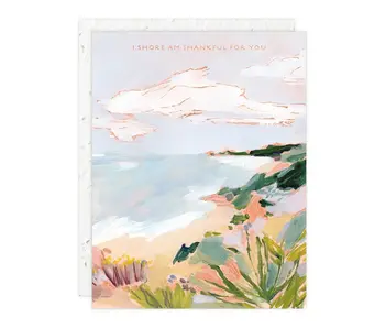 Shore Am Thankful - Thank You Card