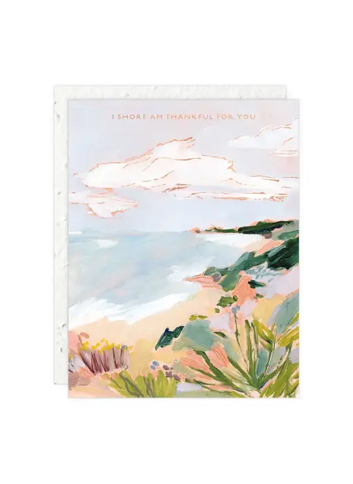 Shore Am Thankful - Thank You Card