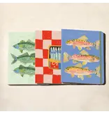 Seedlings Three Fish Sewn Trio Notebook Set