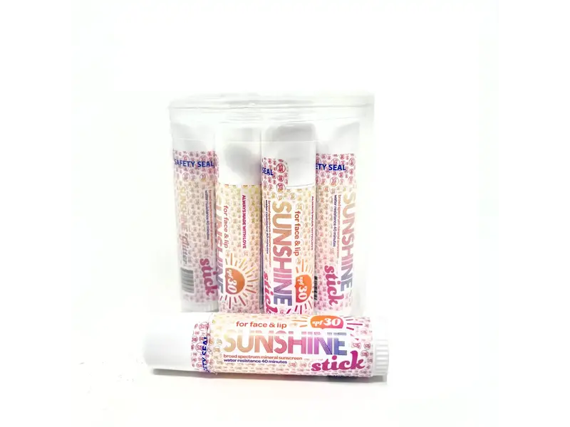 Sunshine & Glitter Sunshine & Glitter Sunshine Stick - Spf 30 Natural Zinc