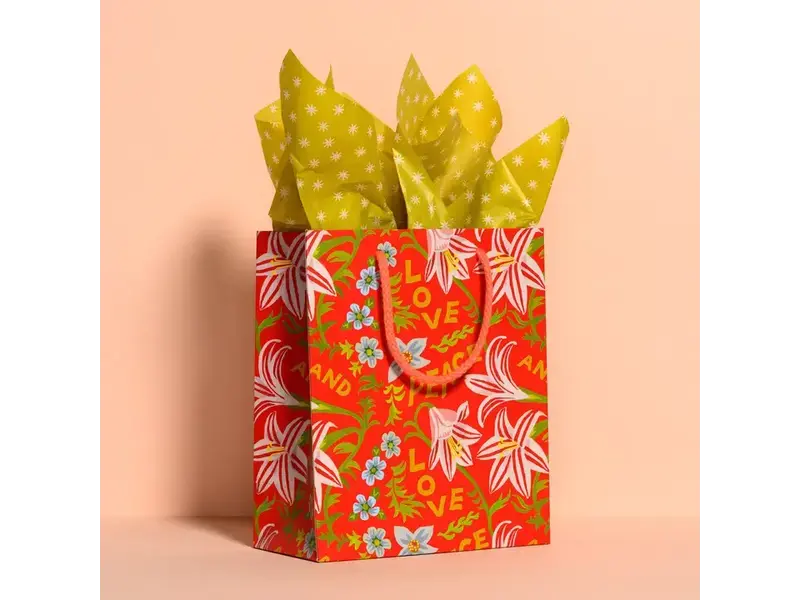 Red Cap Cards Asterisk Tissue Paper