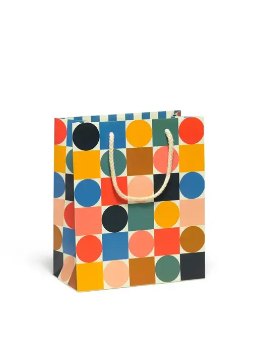 Circles and Squares Gift Bag Mediuim