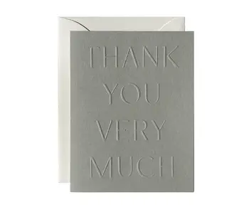 Thank You No. 10 - Sage Blue