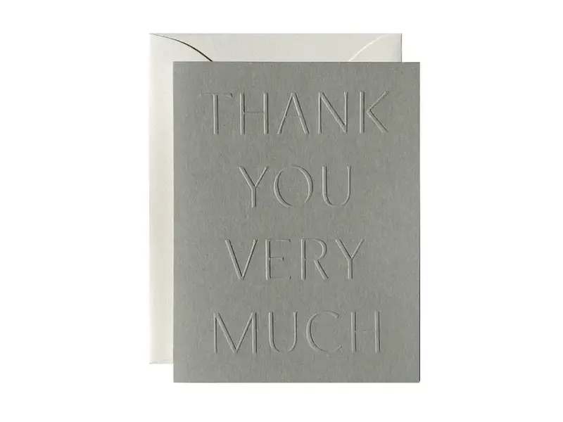 Jaymes Paper Thank You No. 10 - Sage Blue