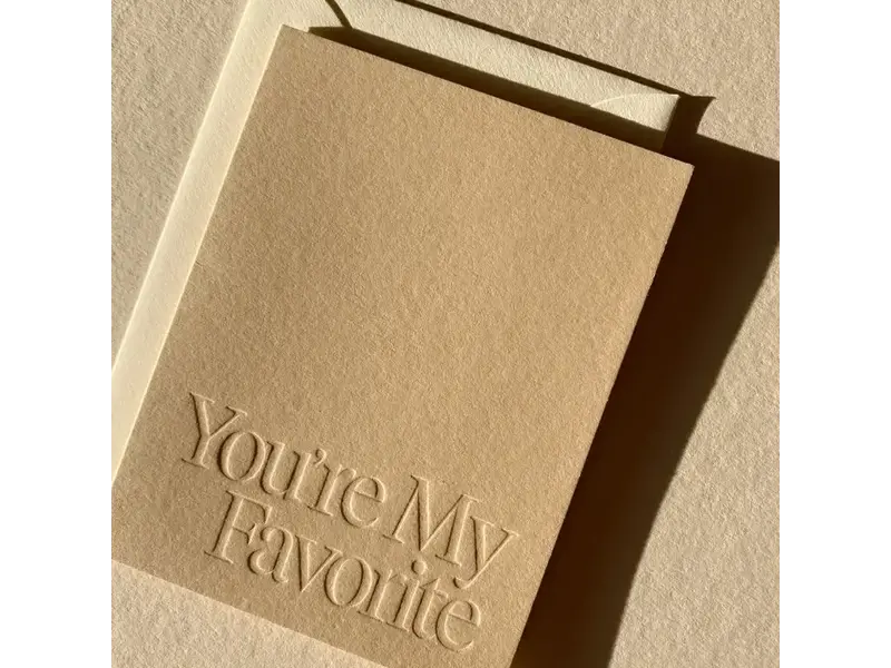 Jaymes Paper You're My Favorite No. 03 - Stone