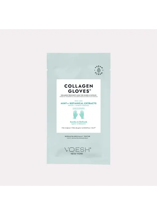 Collagen Gloves with Mint + Botanical Extracts
