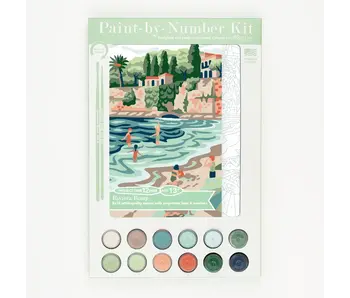 Riviera Romp Paint-By-Number Kit