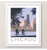 Bozz Prints Chicago Lakefront Illinois Print 8 x 10 inches