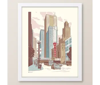 Chicago Loop Illinois Print