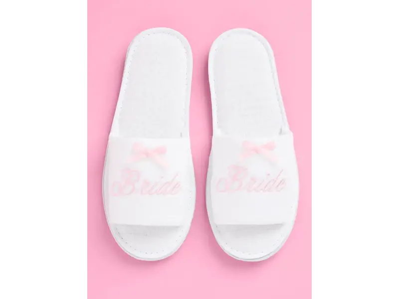 xo, Fetti Pampered Bride Slippers  (M/L)