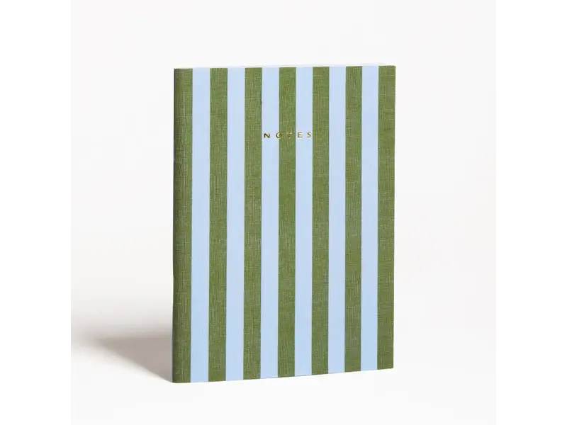 Abigail Jayne Design Grass Stripe 6" X 8" Notebook | Pads, Planners & Journals