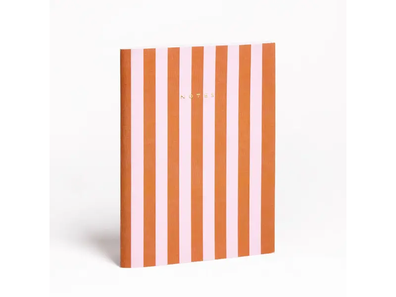 Abigail Jayne Design Sherbert Stripe 6" X 8" Notebook | Pads, Planners & Journals