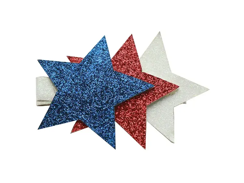 Sparkle Sister by Couture Triple Star Hair Clips