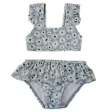 Mebie Baby Daisy Ruffle Bikini Set