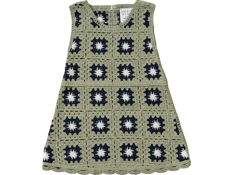 Mebie Baby Crochet Cover Up Dress