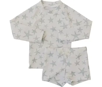Star Fish Long Sleeve Swim Set