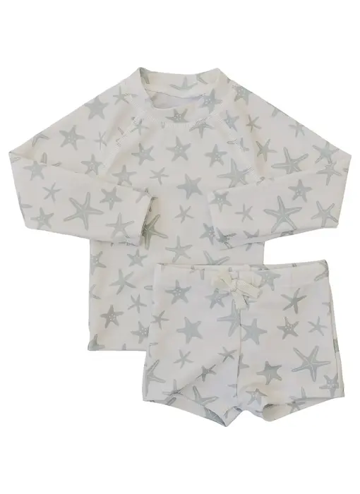 Star Fish Long Sleeve Swim Set
