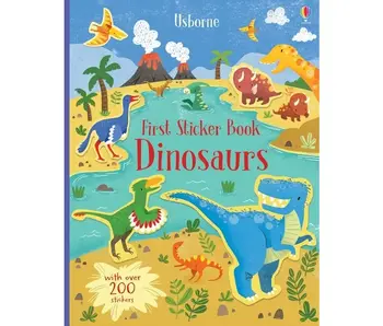 First Sticker Book Dinosaurs