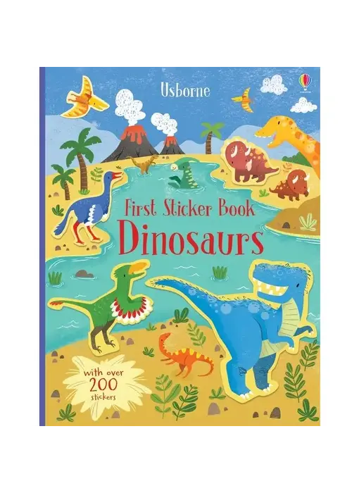 First Sticker Book Dinosaurs