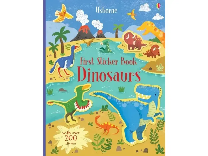 HarperCollins Publishers First Sticker Book Dinosaurs