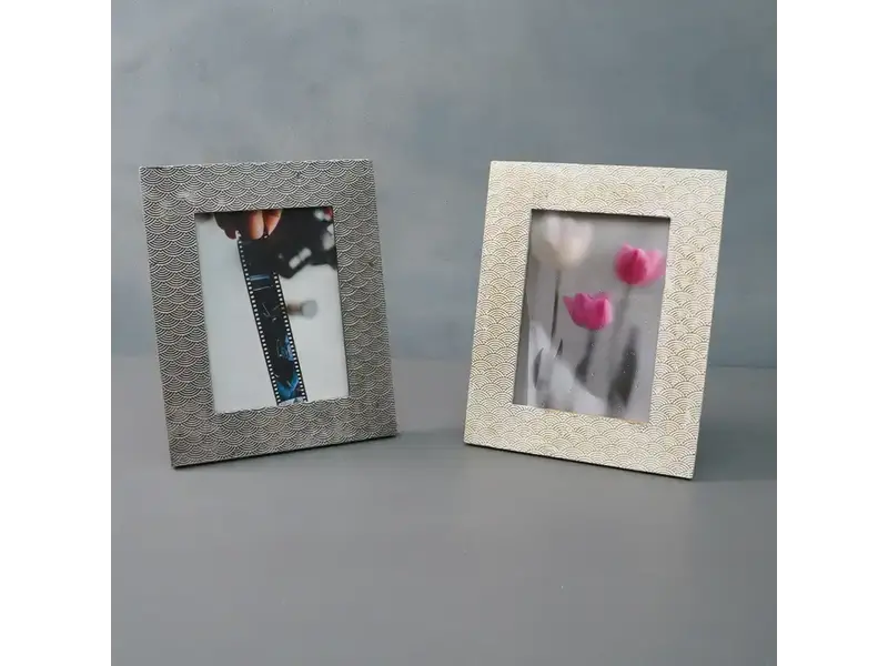 India Handicraft Exporter Art Deco Arches Frame - 5x7 (2 color options)