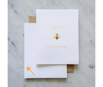 Honey Anniversary Card