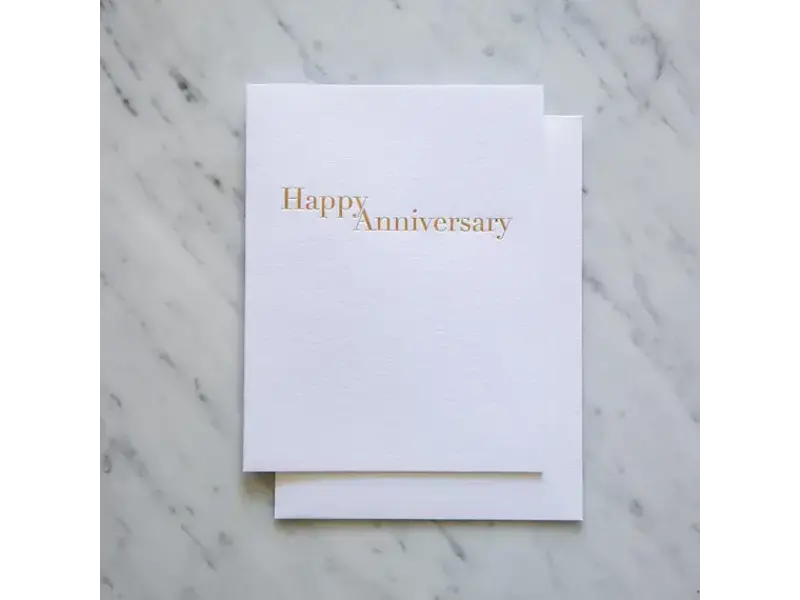 Farmwood Press Anniversary - Simple Sentiments Card