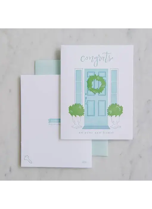 Congrats New Home, Housewarming Welcome Card