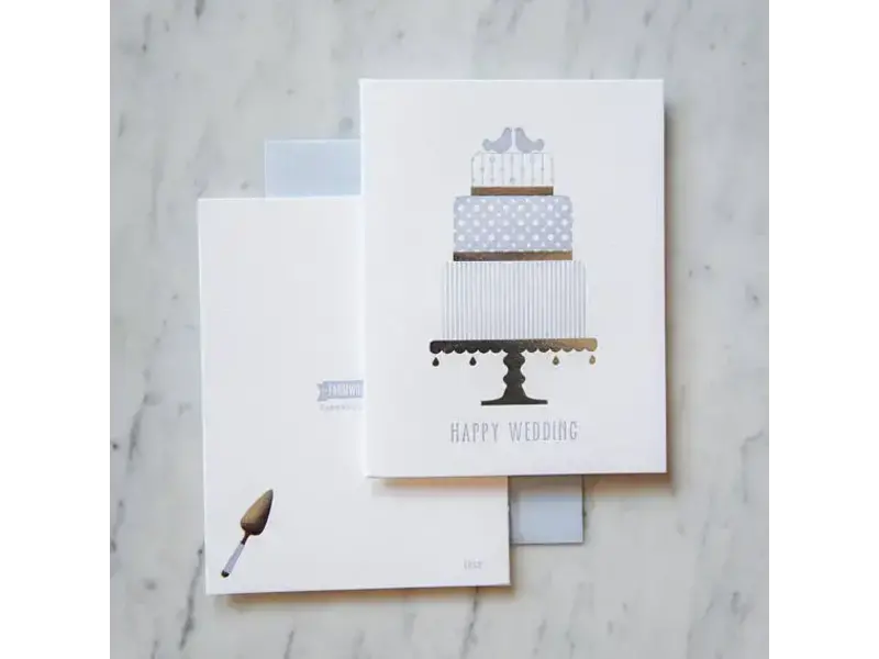Farmwood Press Happy Wedding Wedding Card