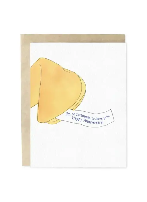 Fortunate To Have You Anniversary Greeting Card