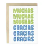 Skribbles Muchas Gracias Spanish Thank You Greeting Card