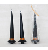 Creative Co-OP Witch Hat Shaped Taper Candle, Unscented
