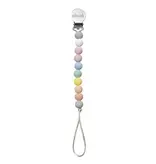 Ali + Oli Silicone Pacifier Clip (Multi-Pastel) Ali + Oli Silicone Pacifier Clip (Multi-Pastel)