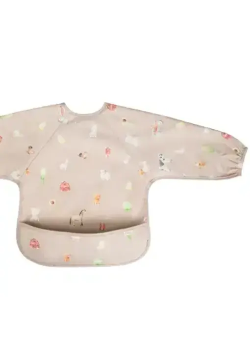 Smock Bib For Baby & Toddler Long Sleeve (Farm)