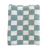 SpearmintLOVE Phufy® Bliss Checkerboard Blanket, Powder