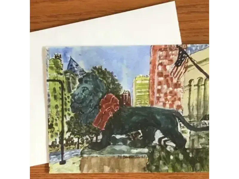Maggie Caravello Art Institute of Chicago Note Card