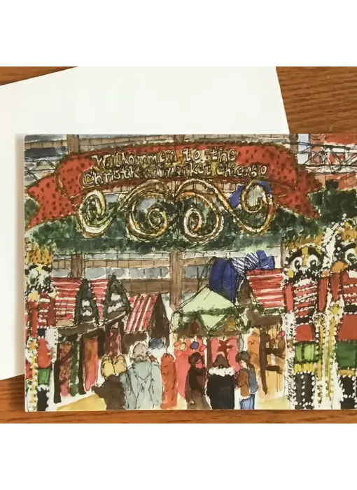 Chicago Christkindl Market, Holiday Card