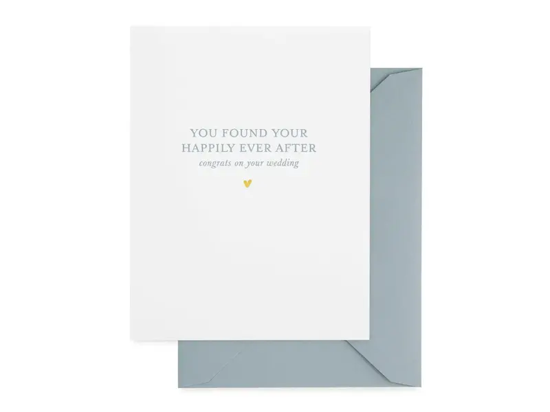 Sugar Paper You Found Your Happily Ever After