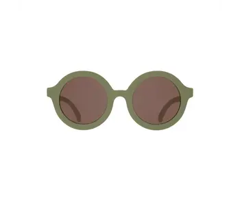 Wild Moss Euro Round Kids Sunglasses with Amber Lens 3-5 Years