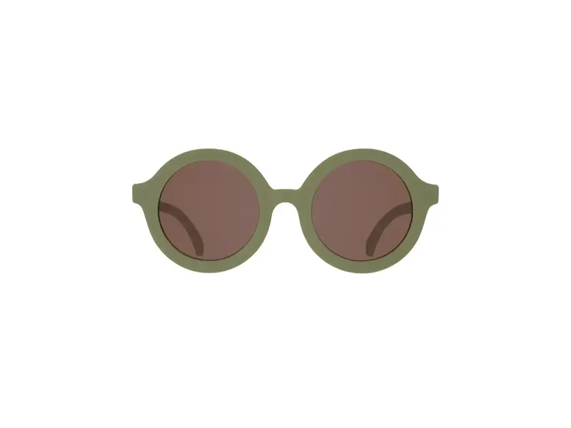 Babiators, LLC Wild Moss Euro Round Kids Sunglasses with Amber Lens 3-5 Years
