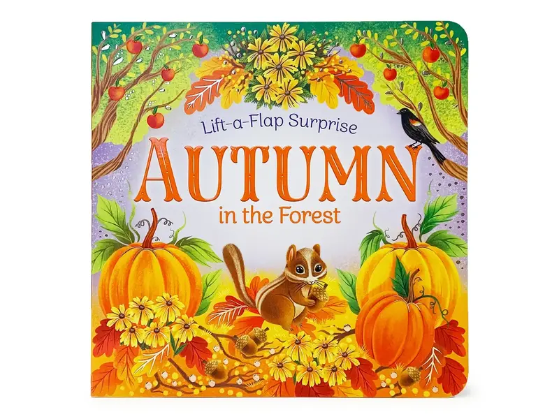 cottage door press Autumn in the Forest Lift-A-Flap Surprise Board Book