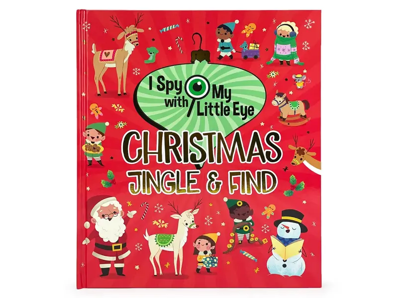 cottage door press Christmas Jingle & Find (I Spy with My Little Eye) Book