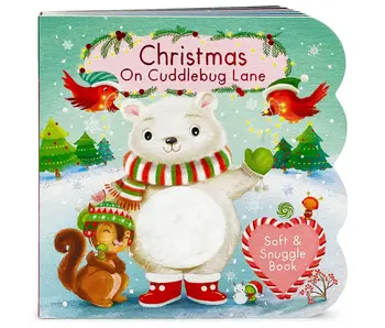 Christmas On Cuddlebug Lane Touch & Feel Board Book
