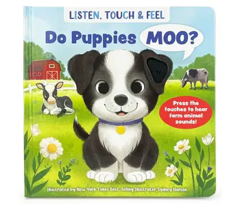 Do Puppies Moo? Listen, Touch & Feel Interactive Board Book