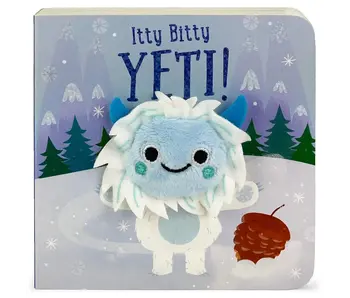 Itty Bitty Yeti Finger Puppet Board Book