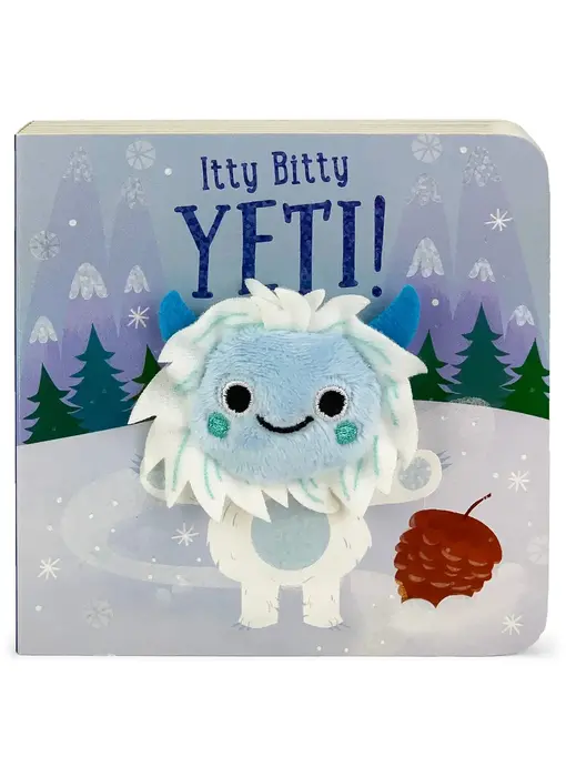 Itty Bitty Yeti Finger Puppet Board Book