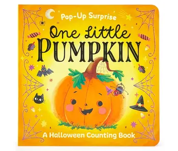 One Little Pumpkin Lift-A-Flap Halloween Board Book