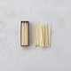 Ivory Thin Taper Candles in Box, Set of 24