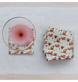 Creative Co-OP Paper Cocktail Napkins with Cocktail Pattern - 50 ct