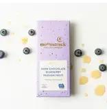 Moonstruck Chocolate Co Fruity Dark Chocolate Blueberry Passion Fruit Bar Moonstruck Chocolate Co Fruity Dark Chocolate Blueberry Passion Fruit Bar